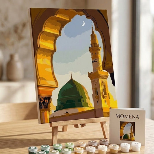 Kit peinture au numéro - La mosquée de Médine