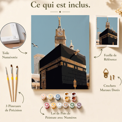 Kit peinture au numéro - Sérénité à La Mecque