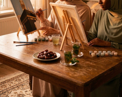 Kit peinture au numéro - Sérénité à La Mecque